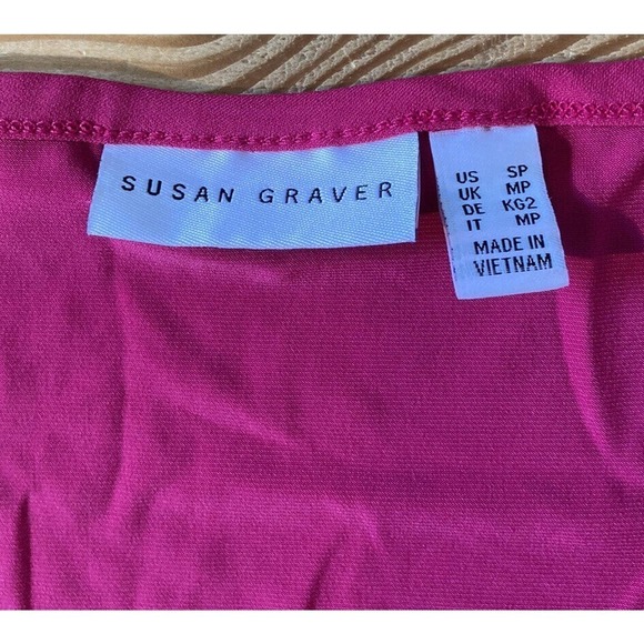 NEW Susan Graver Seamless Sleeveless Midi Dress Petite Small PS Pink Liquid Knit - Picture 3 of 7